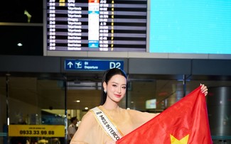 Bui Khanh Linh departs for Miss Intercontinental 2024