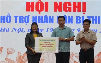 Hà Nội tiếp nhận ủng hộ, hỗ trợ người dân bị thiệt hại do bão lũ