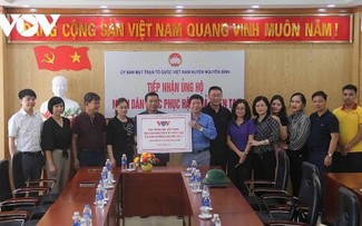 Công đoàn Đài TNVN ủng hộ đồng bào thiên tai tại Nguyên Bình, Cao Bằng