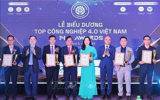 Vinh danh 24 doanh nghiệp tại lễ biểu dương Top Công nghiệp 4.0 Việt Nam