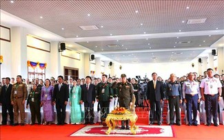 Campuchia tri ân Việt Nam trong lễ kỷ niệm hành trình lật đổ Khmer Đỏ 