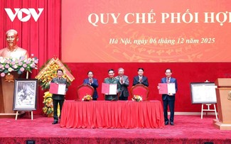 Ministerios de Seguridad Pública, de Defensa, y de Relaciones Exteriores de Vietnam, refuerzan colaboración