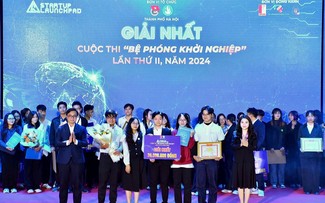 Đội tuyển Đại học Bách khoa Hà Nội giành giải Nhất cuộc thi “Bệ phóng khởi nghiệp” 2024