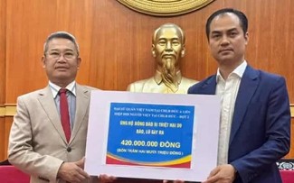 Kiều bào tại CHLB Đức tiếp tục ủng hộ đồng bào vùng lũ Miền Trung 420 triệu đồng  ​