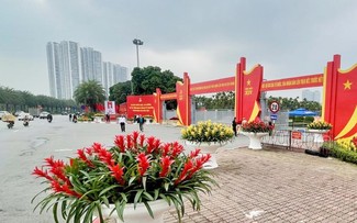 Những hình ảnh nổi bật ngày làm việc thứ hai Đại hội Đảng XIV