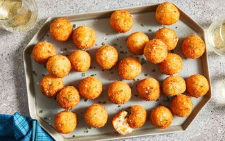Fried mashed potato balls 