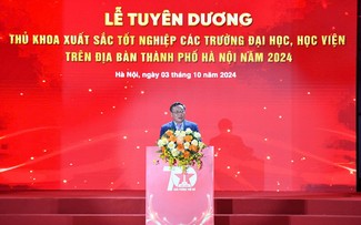 Tuyên dương 100 Thủ khoa xuất sắc tốt nghiệp các trường Đại học, Học viện năm 2024         