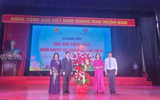 Chung kết Hội thi Tiếng hát người khuyết tật toàn quốc năm 2025