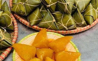 Bánh gio mật mía - hương vị ngọt lành thanh mát của vùng đất Bắc Kạn (Thái Nguyên)