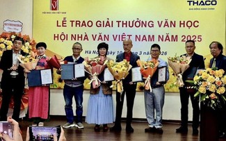 9 tác phẩm được trao Giải thưởng Văn học của Hội Nhà văn Việt Nam năm 2025