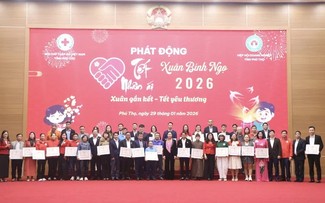 Phong trào “Tết Nhân ái” 2026 huy động hơn 34 triệu USD hỗ trợ người nghèo