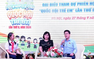 Phiên họp giả định “Quốc hội trẻ em”