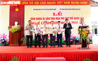 Làng nghề chằm nón ngựa Phú Gia, nơi lưu giữ những “kiệt tác” nón lá của Bình Định