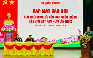 Giao lưu hữu nghị Quốc phòng biên giới Việt Nam-Lào lần thứ 2 diễn ra từ ngày 22-23/10