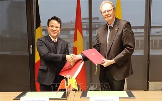 Việt Nam và vùng Wallonie-Bruxelles (Bỉ) ký biên bản hợp tác giai đoạn 2025-2027