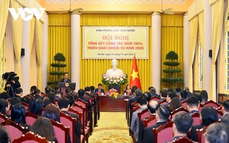 Chủ tịch nước Lương Cường dự tổng kết công tác năm 2024 của Văn phòng Chủ tịch nước