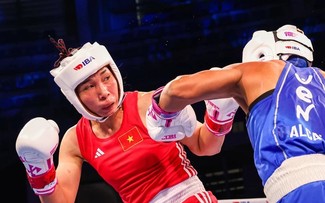 Vận động viên boxing Hà Thị Linh giành huy chương đồng thế giới