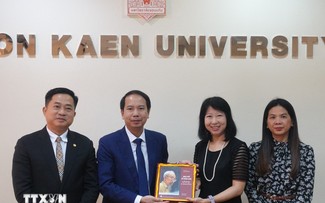 Thúc đẩy hợp tác giữa Đại học Khon Kaen (Thái Lan) với các cơ sở giáo dục Việt Nam