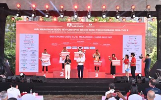 Trao Giải Marathon Quốc tế Thành phố Hồ Chí Minh Techcombank 2025