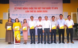 Phát động cuộc thi Viết thư Quốc tế UPU