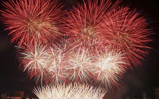 Trình diễn pháo hoa nghệ thuật quy mô lớn tại Hà Nội mừng thành công Đại hội lần thứ XIV của Đảng Cộng sản Việt Nam