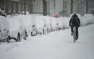 Winter storms sweep across Europe, causing severe damage