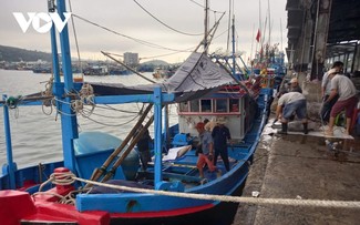 Fishermen celebrate a late but fulfilling Tet