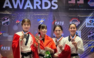 Chau Tuyet Van wins gold at the 2026 US Open Taekwondo Championships