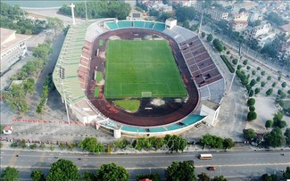 Vietnams Fußballmannschaft tritt beim AFF Cup 2024 im Viet-Tri-Stadion an