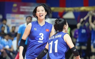 Vietnams Volleyballspielerin Thanh Thuy verabschiedet sich vom türkischen Klub