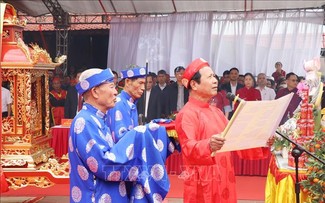 Cao-Tempelfest ehrt Verdienste der Ahnen bei Kämpfen gegen Aggressoren