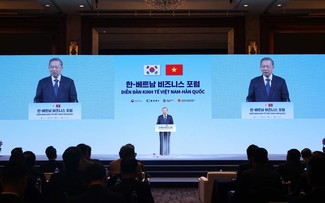 Party leader reaffirms goal of boosting Vietnam-Korea trade to 150 billion USD by 2030