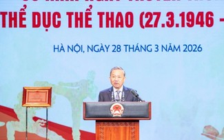 Party chief sets new vision for sports development