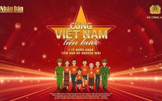 34 tỉnh, thành phố tham gia hoạt động đi bộ “Cùng Việt Nam tiến bước”