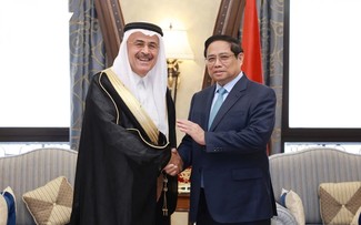 Pham Minh Chinh rencontre Amin Al-Nasser