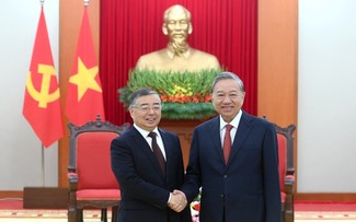 Tô Lâm reçoit Li Shulei