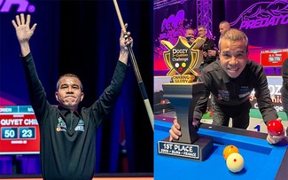 Trân Quyêt Chiên primé au Challenge de Blois de billard à trois bandes 2025