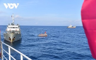 Sur la mer, un vote anticipé mené à bon port