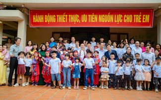 Hành động thiết thực, ưu tiên nguồn lực cho trẻ em