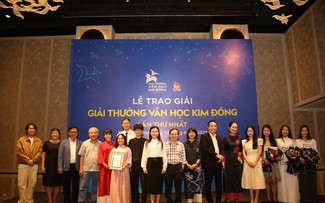 11 tác phẩm đoạt giải tại Giải thưởng văn học Kim Đồng lần thứ nhất