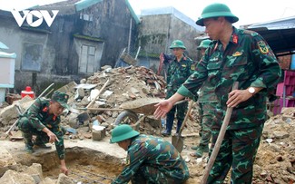 “Chiến dịch Quang Trung”–Thần tốc xây dựng, sửa lại nhà cho nhân dân vùng lũ