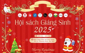 Hội sách Giáng sinh 2025 sắp diễn ra tại Hà Nội
