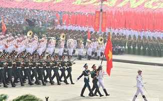 Quân đội Nhân dân vững bước dưới cờ Đảng quang vinh