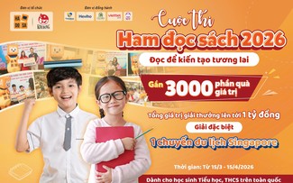 Phát động cuộc thi Ham đọc sách cho lứa tuổi thiếu niên