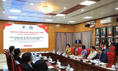 Vietnam-Indonesia Menuju ke 2045: Memperkuat Hubungan Kemitraan, Memperluas Kerja Sama dan Memperdalam Persahabatan 