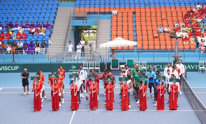 Vietnam tennis vies for a spot in Group II Davis Cup in Bac Ninh
