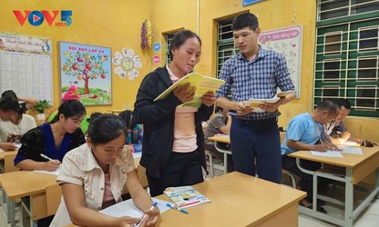 With pens over hoes, a remote village in Dien Bien pursues literacy 