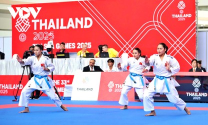 Vietnam climbs to second place on SEA Games 33 medal tally