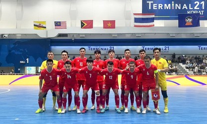 Team Vietnam advance to 2024 AFF Futsal Championship final 