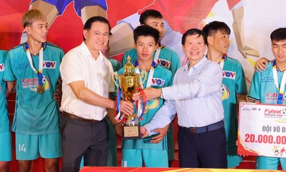 VOV holds student futsal tournament in Mekong Delta 